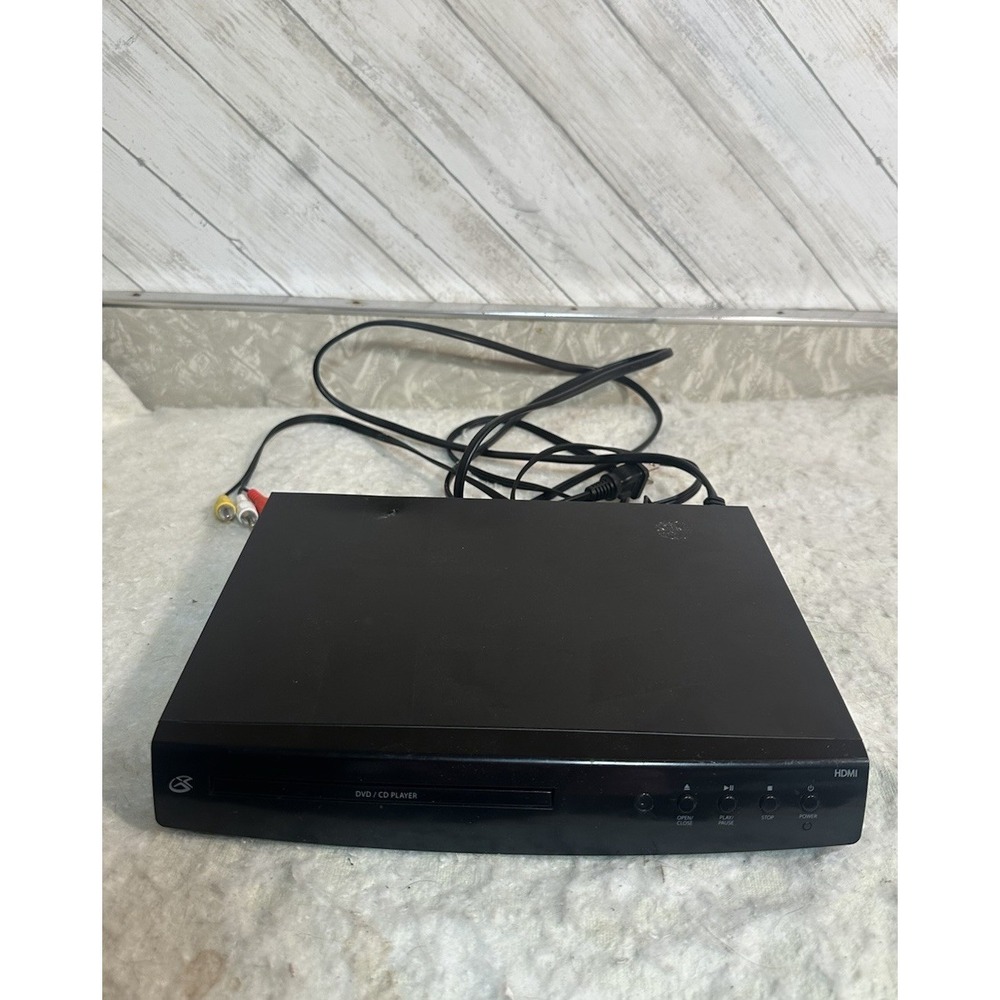 GPX DH300B DVD Player Black WITH Remote.